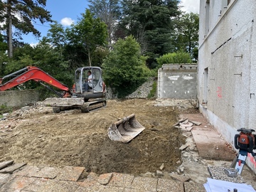 Construction d'une maison avec piscine à Vienne