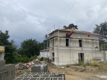 Construction d'une maison avec piscine à Vienne