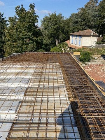 Construction d'une maison avec piscine à Vienne