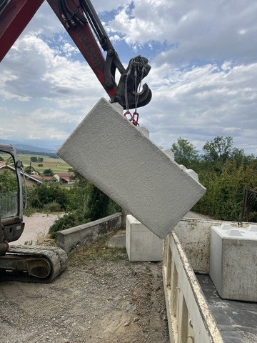 Construction de deux maisons à Les Côtes-d'Arey