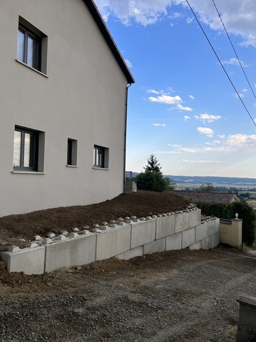 Construction de deux maisons à Les Côtes-d'Arey