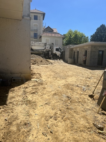 Construction d'une maison avec piscine à Vienne