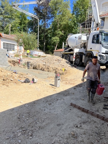 Construction d'une maison avec piscine à Vienne