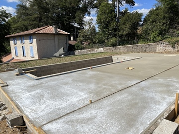 Construction d'une maison avec piscine à Vienne