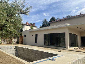 Construction d'une maison avec piscine à Vienne